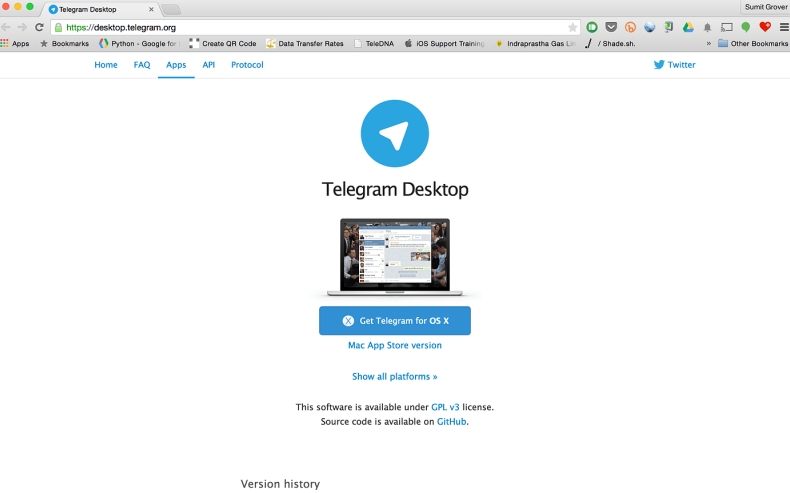 Telegram官网支持Emoji表情分类搜索